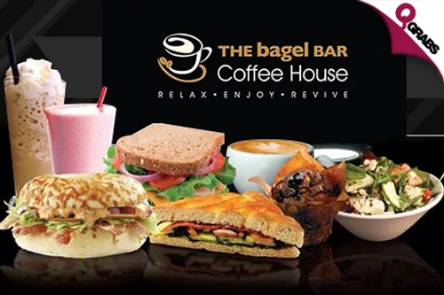 From QR25 Enjoy Your Choice of Sophisticated Combo Meals from The Bagel Bar Coffee House! (Up to QR145 Value)